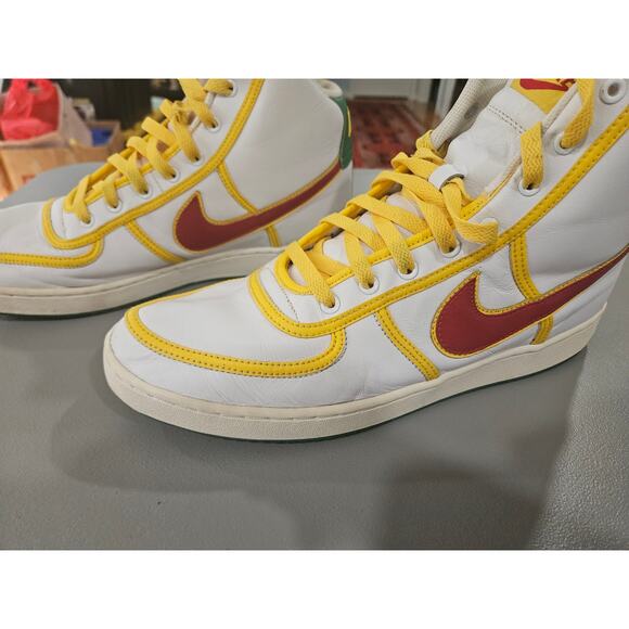 Nike Vandal High Supreme 309427-162 White Yellow Red Men’s 14 main image 8